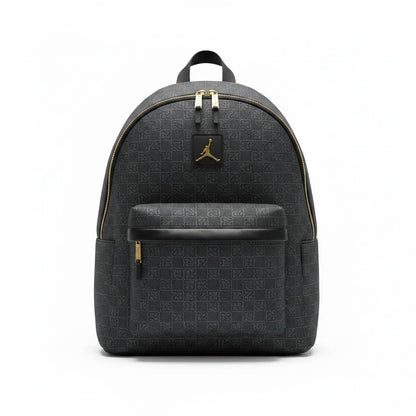 Jordan Luxe Monogram Backpack 🎒🖤 Premium Black Edition - MASTERPIECE