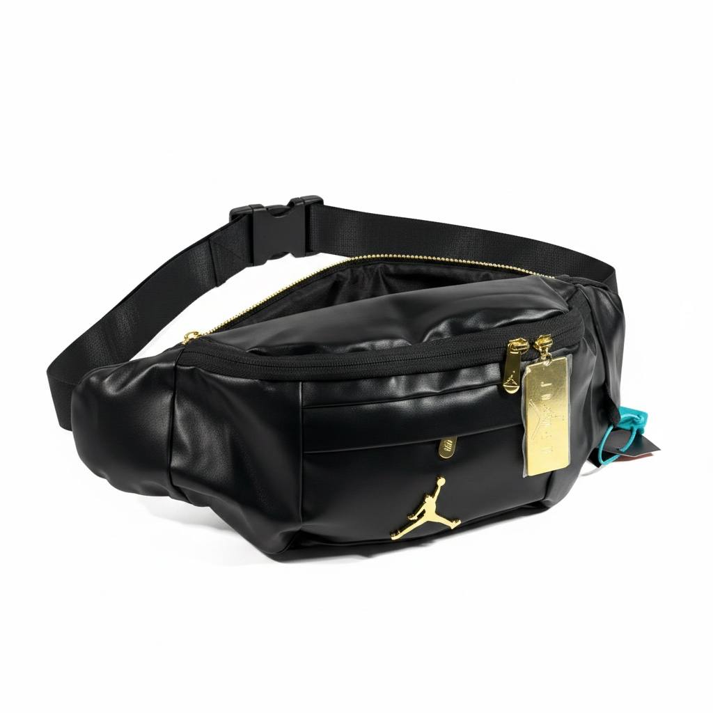 Jordan Luxe Waist Bag Black Gold Limited Edition 🖤✨🔥 - MASTERPIECE