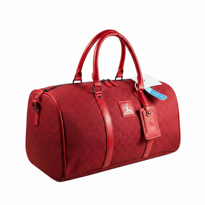 Jordan Luxe Weekender Duffle Bag 🧳❤️ Red Edition - MASTERPIECE