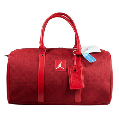 Jordan Luxe Weekender Duffle Bag 🧳❤️ Red Edition - MASTERPIECE