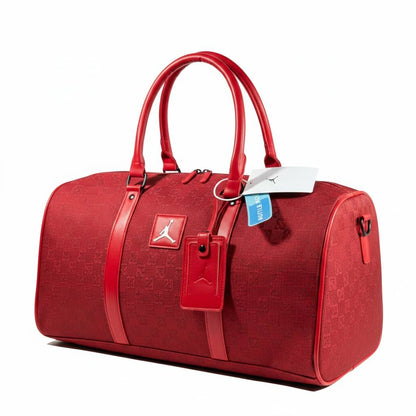 Jordan Luxe Weekender Duffle Bag 🧳❤️ Red Edition - MASTERPIECE