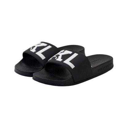 🖤 Karl Lagerfeld KL Monogram Slides – Luxury Comfort Meets Iconic Style - MASTERPIECE