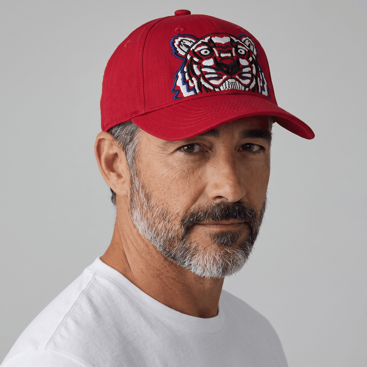 Kenzo Tiger Cap — Red