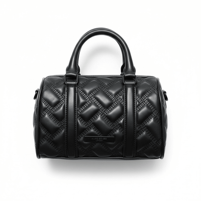 Kurt Geiger Quilted Eagle Boston Mini Bag — Black - MASTERPIECE