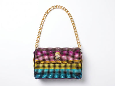 Kurt geiger Rainbow Crystal Shoulder Bag – Multicolor 🌈✨ - MASTERPIECE