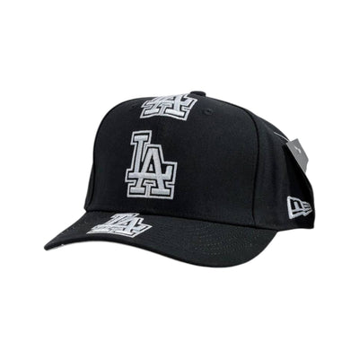 LA Black Snapback Cap – Double Logo Edition 🖤🧢 - MASTERPIECE