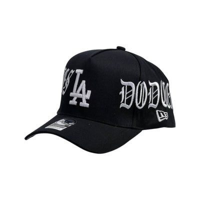 LA Dodgers Black Cap with White Embroidery – Streetwear Classic 🖤🤍 - MASTERPIECE