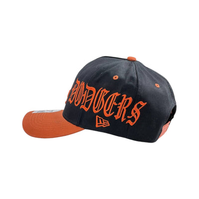 🧢 LA Dodgers Black & Orange Cap | Bold Contrast Streetwear Style 🔥⚾ - MASTERPIECE