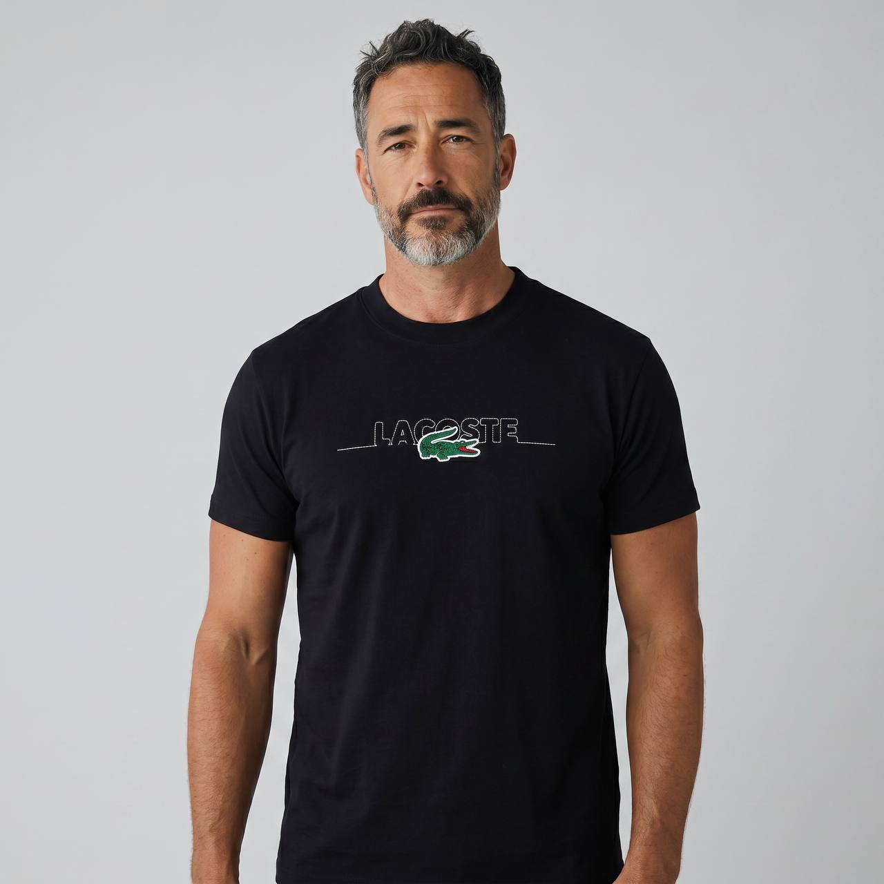 🐊 Lacoste Black Logo T-Shirt – Classic Sport Luxury Tee 👕✨ - MASTERPIECE