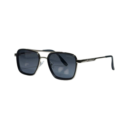 🕶️ Lacoste Classic Square Aviator Sunglasses | Gunmetal Frame with Dark Lenses ✨🐊 - MASTERPIECE