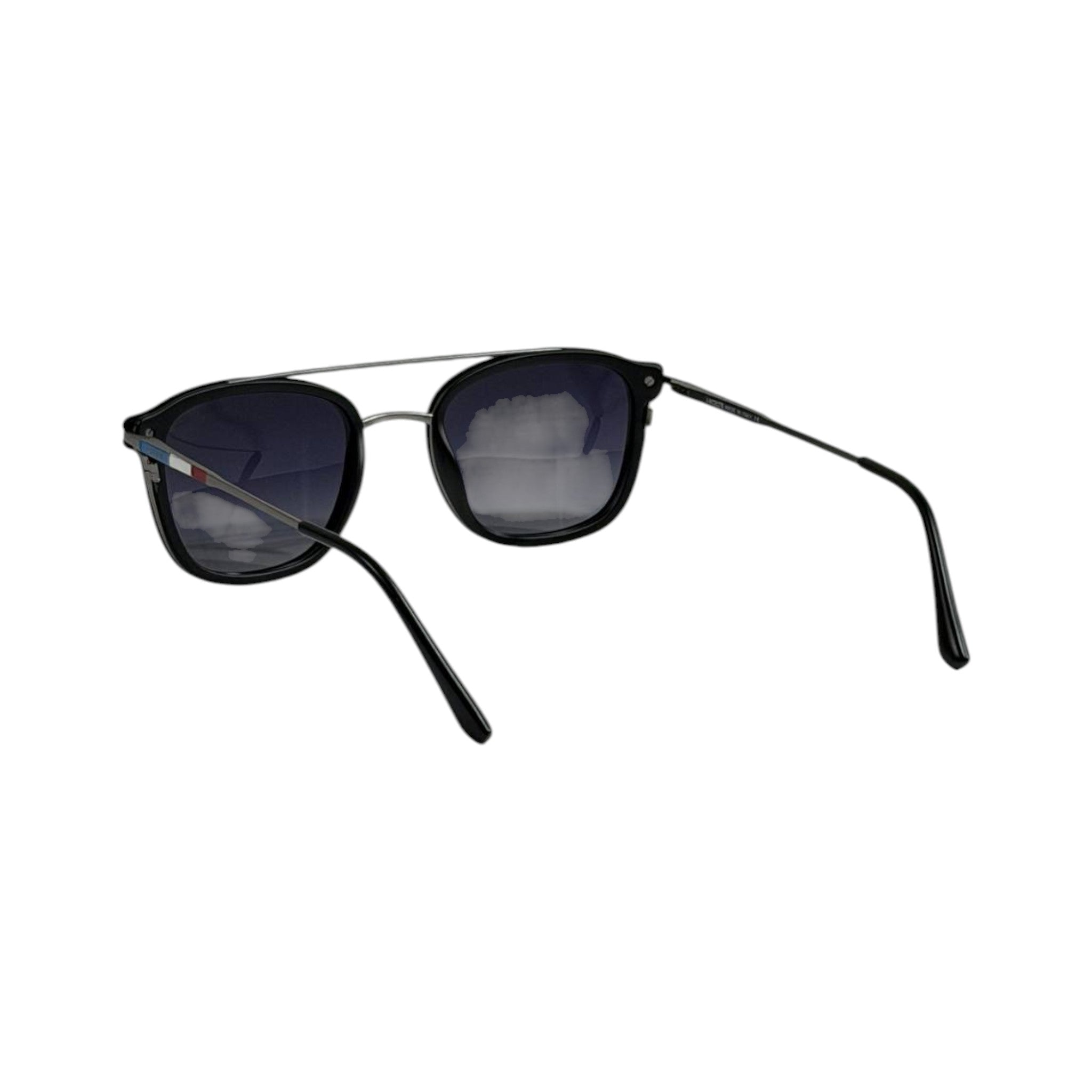Lacoste Double Bridge Sunglasses – Black Frame Sport Luxury 🕶️🐊 - MASTERPIECE