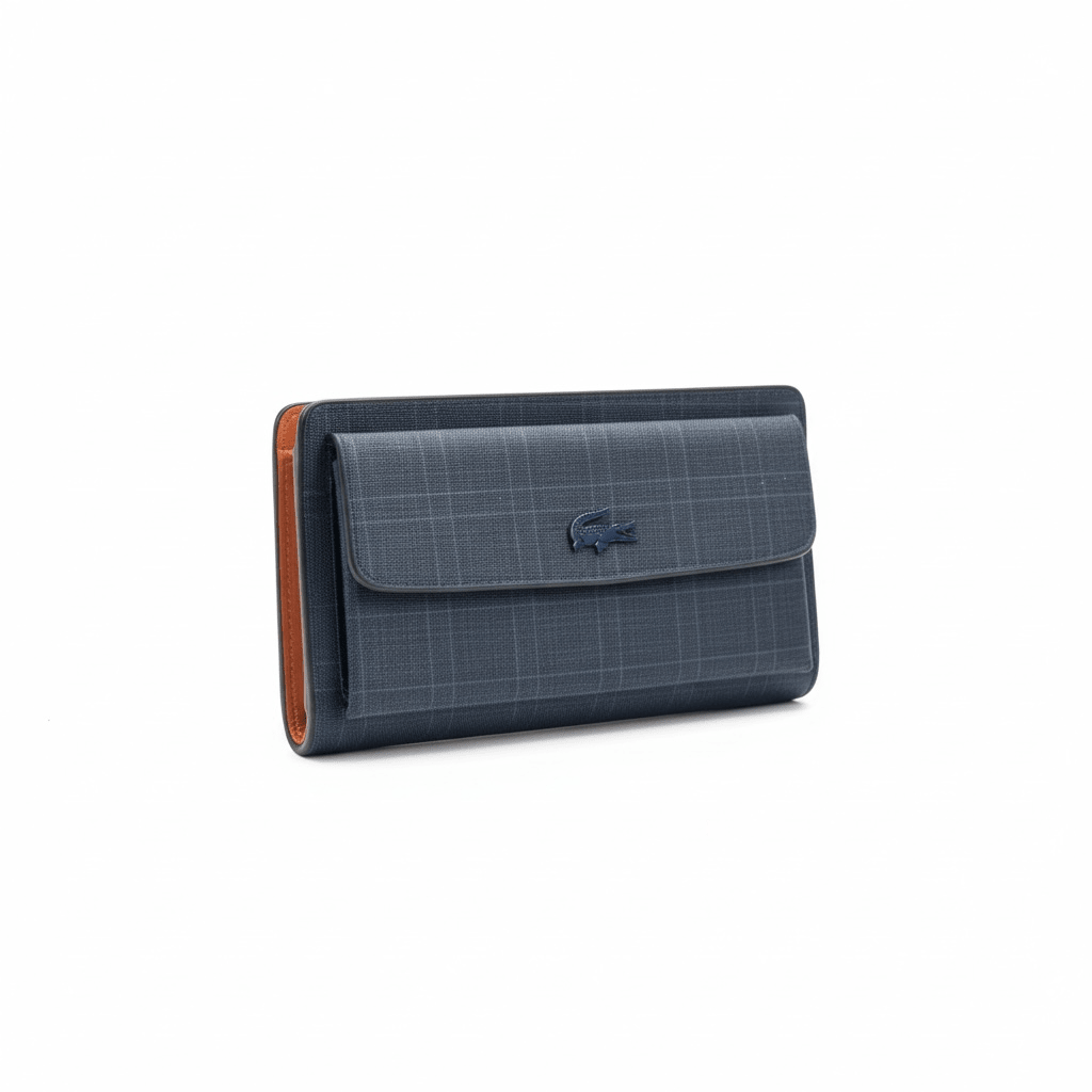 Lacoste Long Wallet — Navy - MASTERPIECE