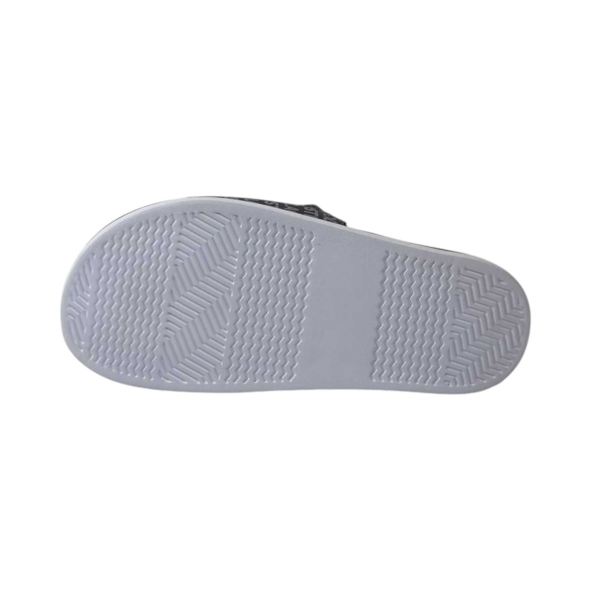 🐊 Lacoste Monogram Logo Slides – Midnight Black Edition 🖤✨ - MASTERPIECE