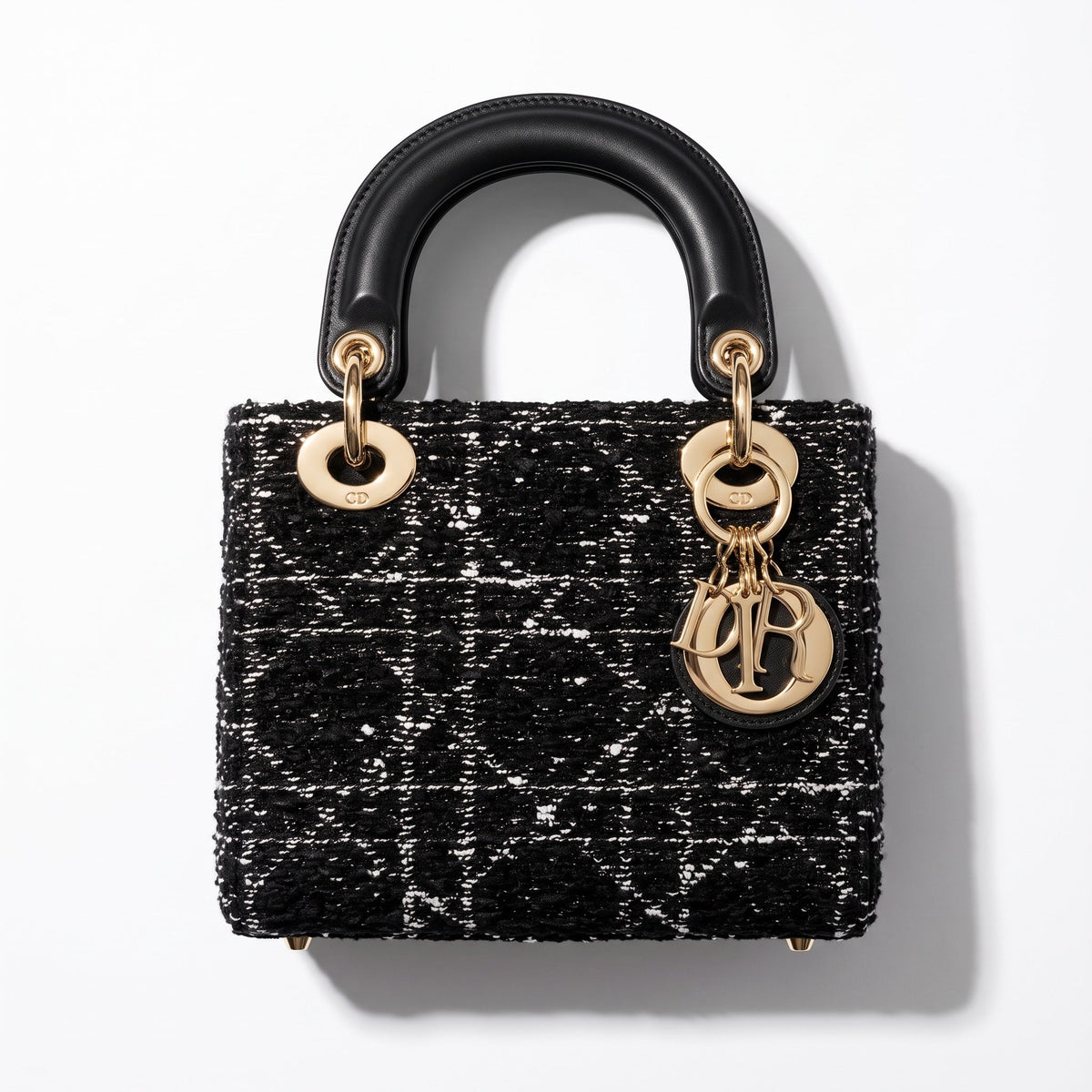 Lady Dior – Black Tweed Bag 👜✨ - MASTERPIECE