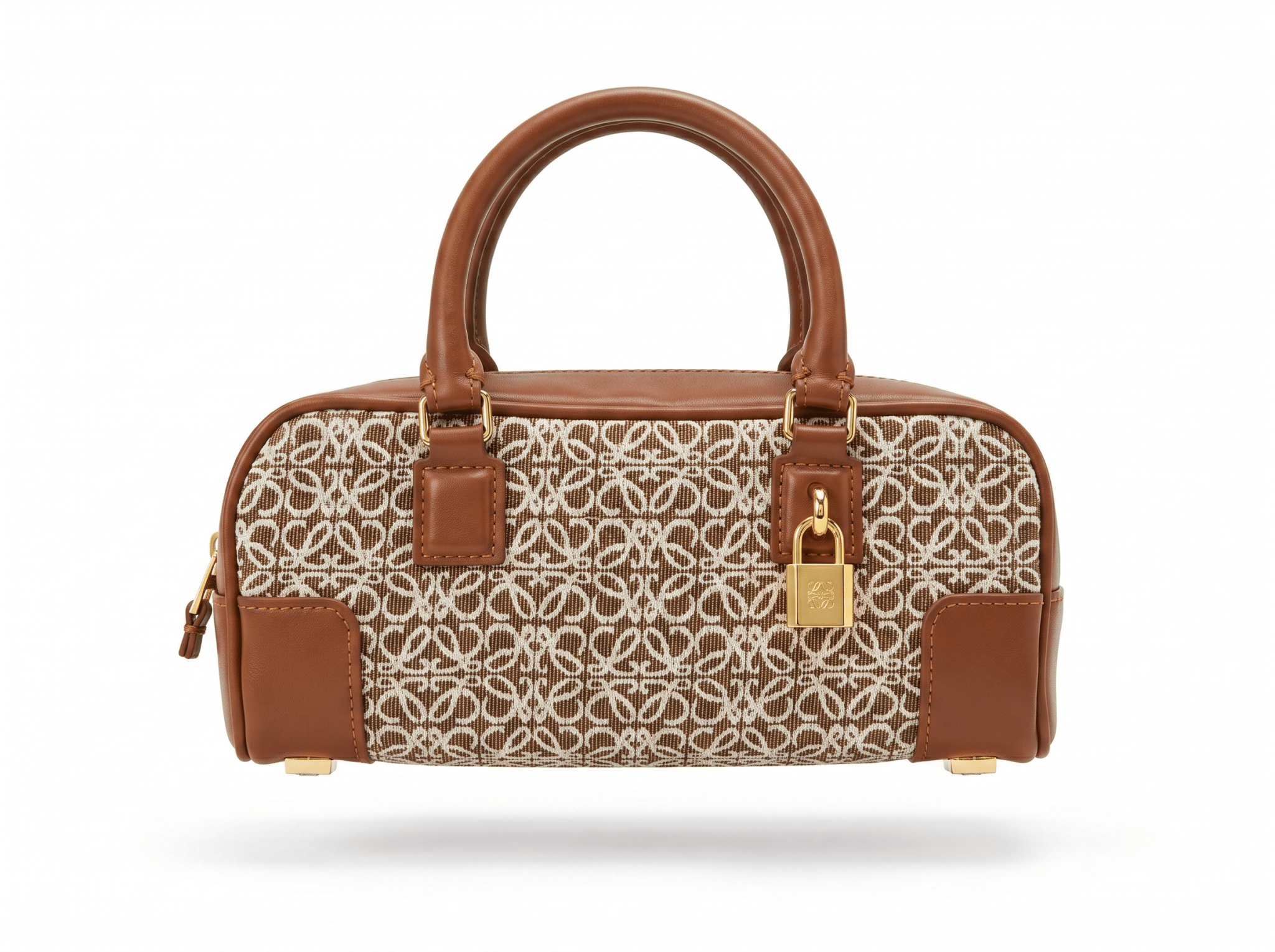 Loewe Anagram Canvas Boston Bag – Tan & Sand 🤎✨ - MASTERPIECE