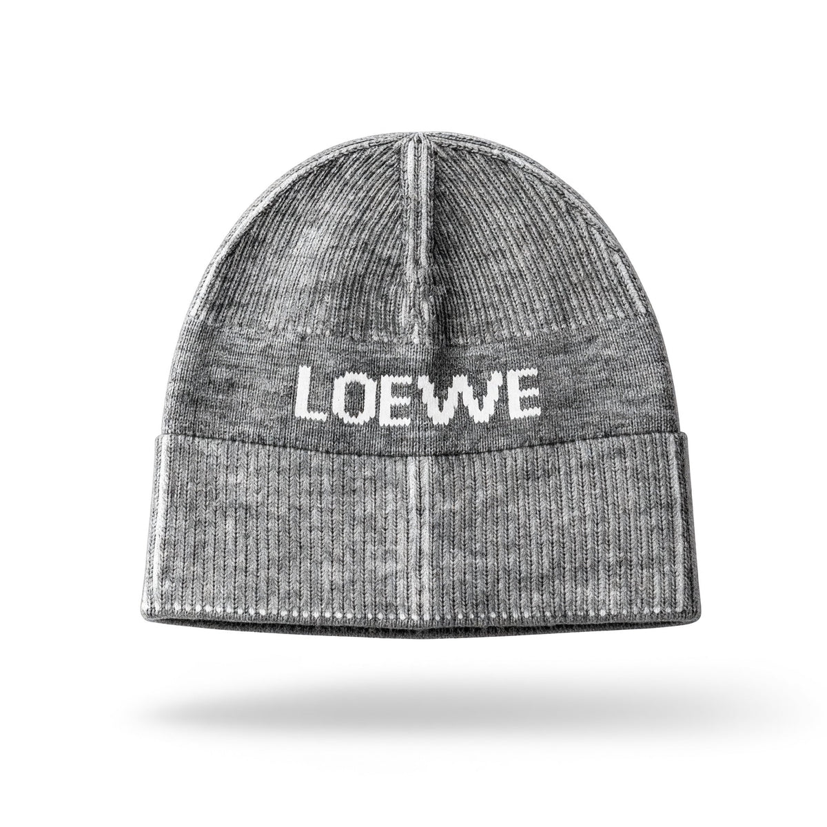 Loewe Logo Knit Beanie — Grey - MASTERPIECE