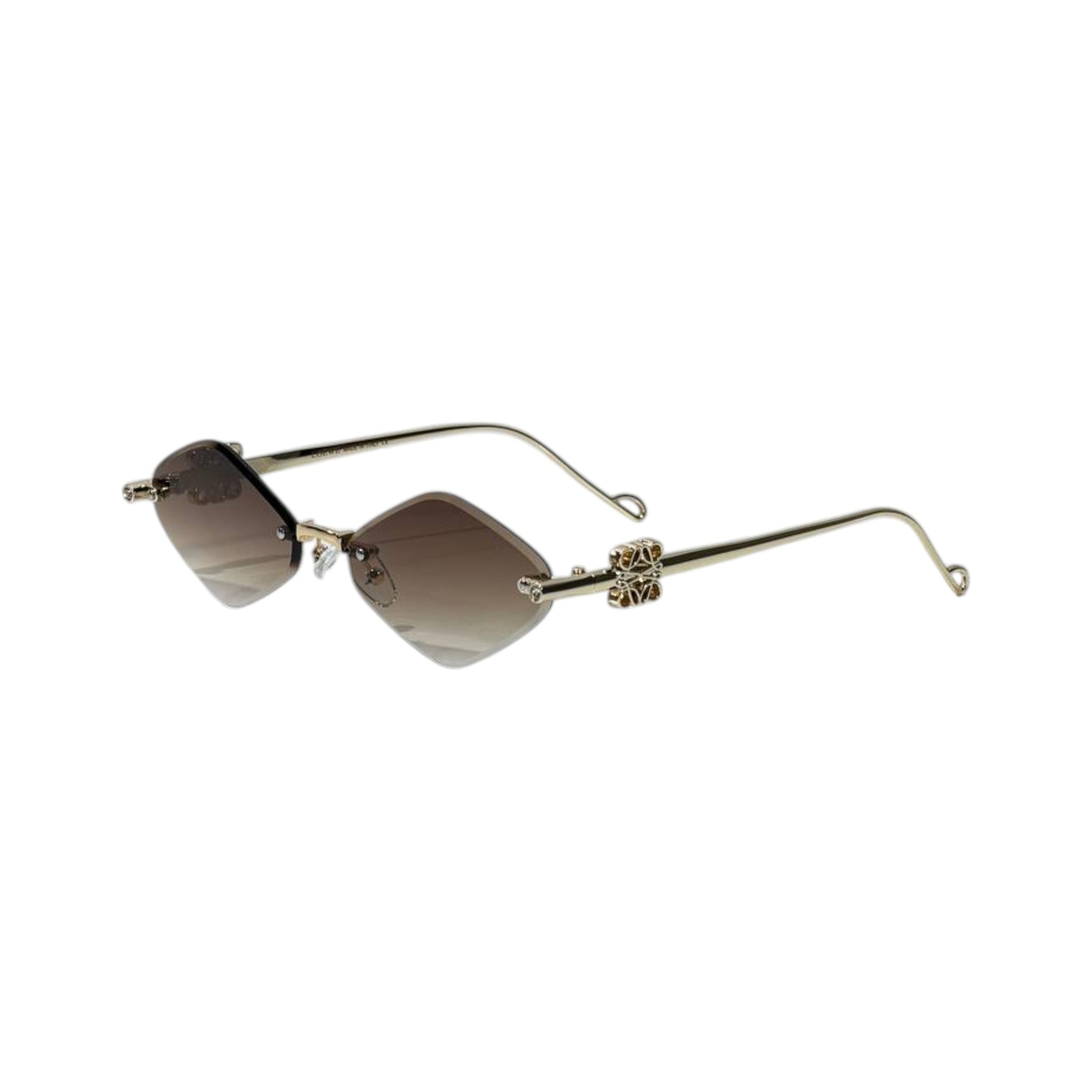 🕶️ Loewe Rimless Geometric Sunglasses – Minimalist Luxury & Timeless Elegance ✨🤎 Elevate your style with these sophisticated Loewe Ri - MASTERPIECE