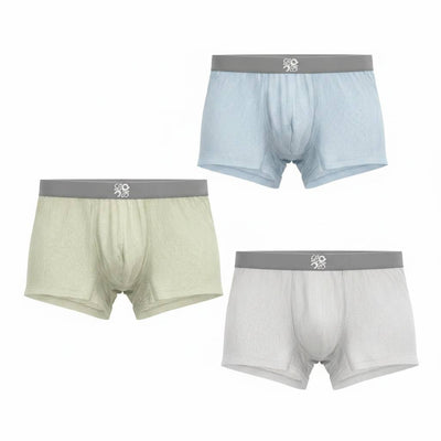 Loewe x On Cloud Premium Ribbed Boxer Briefs Set – Luxury Performance Comfort Collection ☁️✨ - MASTERPIECE