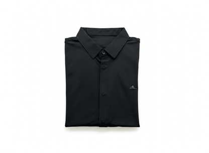 Loro Piana Black Long Sleeve Shirt 🖤✨ Minimal Luxury Fit - MASTERPIECE