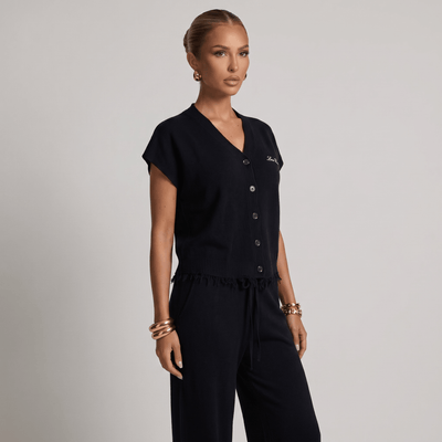 Loro Piana Cashmere Knit Lounge Set – Black 🖤✨ - MASTERPIECE