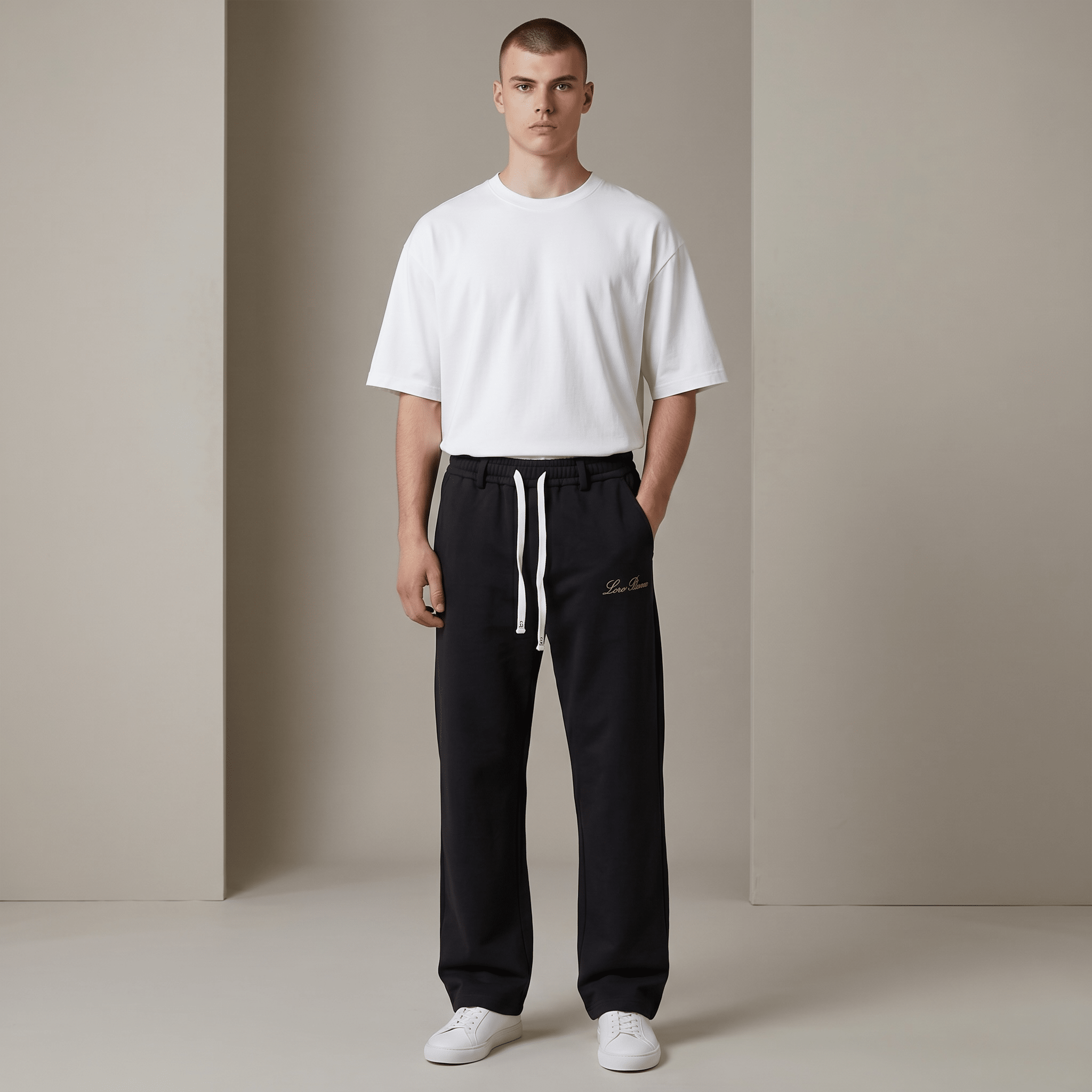 🤍 Loro Piana Luxury Drawstring Sweatpants 🤍 - MASTERPIECE
