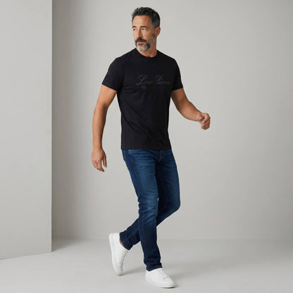 Loro Piana Made in Italy Luxury T-Shirt – Classic Black 🖤✨ - MASTERPIECE