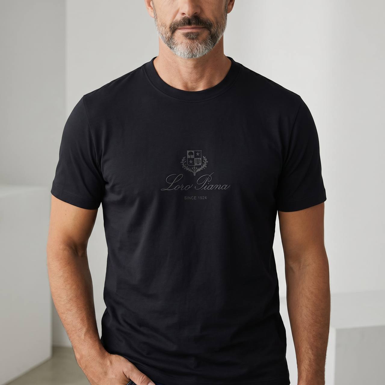 Loro Piana Signature Luxury T-Shirt 🖤✨ - MASTERPIECE