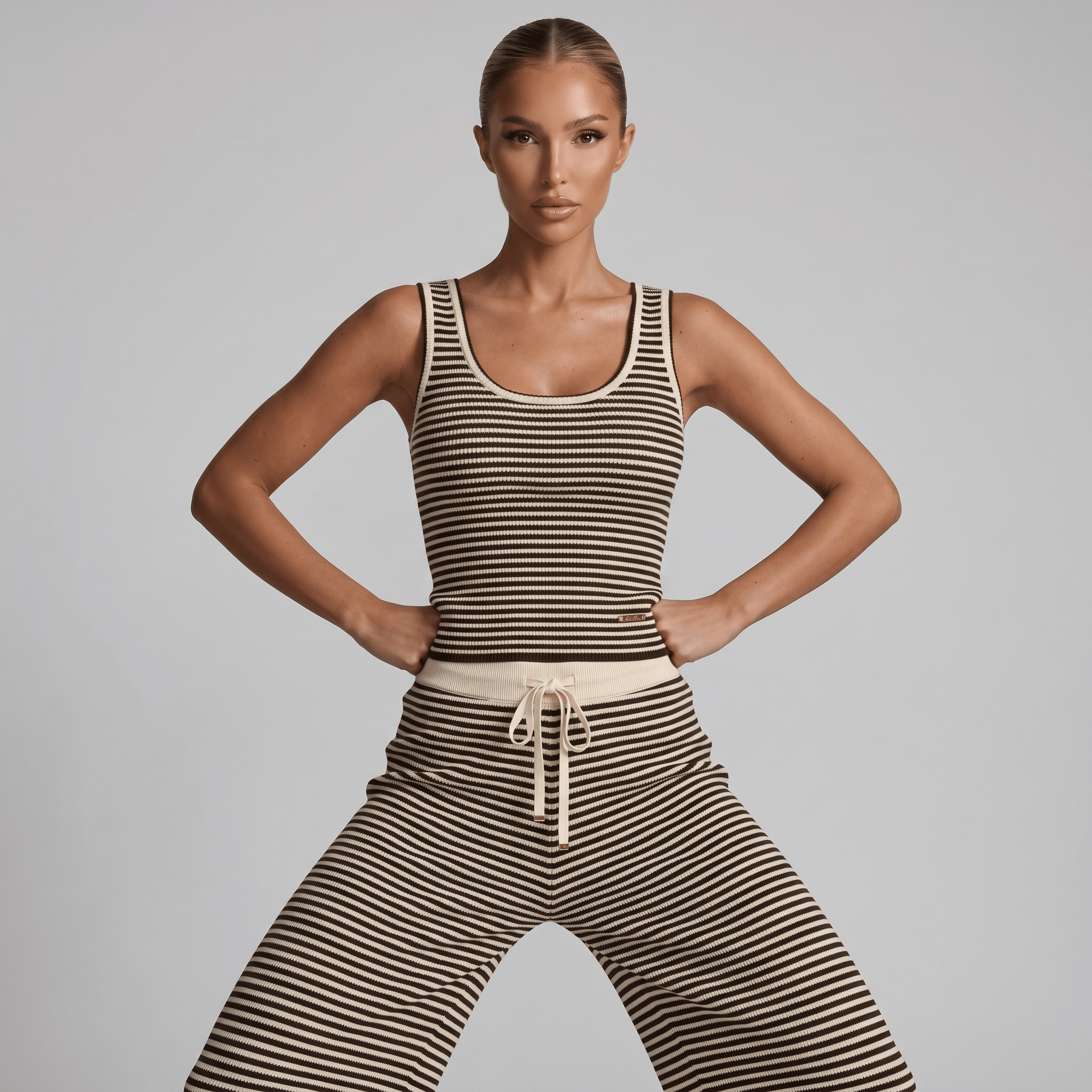 🤎 Loro Piana Striped Knit Lounge Set ✨ - MASTERPIECE