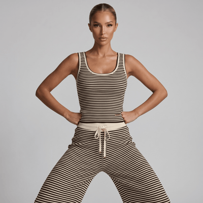 🤎 Loro Piana Striped Knit Lounge Set ✨ - MASTERPIECE