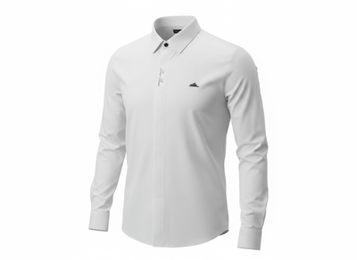 Loro Piana White Long Sleeve Shirt 🤍✨ Clean Luxury Fit - MASTERPIECE