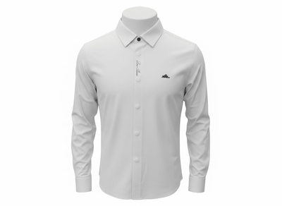 Loro Piana White Long Sleeve Shirt 🤍✨ Clean Luxury Fit - MASTERPIECE