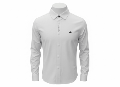 Loro Piana White Long Sleeve Shirt 🤍✨ Clean Luxury Fit - MASTERPIECE