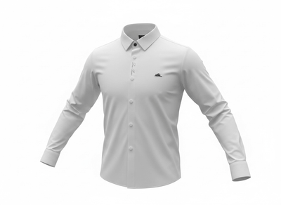 Loro Piana White Long Sleeve Shirt 🤍✨ Clean Luxury Fit - MASTERPIECE