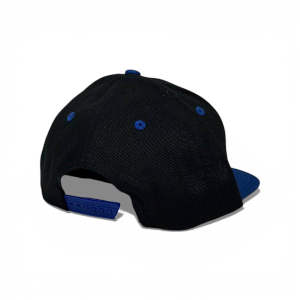 Los Angeles Rams Flat Brim Cap — Black & Blue - MASTERPIECE