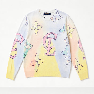 Louis vuittion Sweater – Pastel Monogram - MASTERPIECE