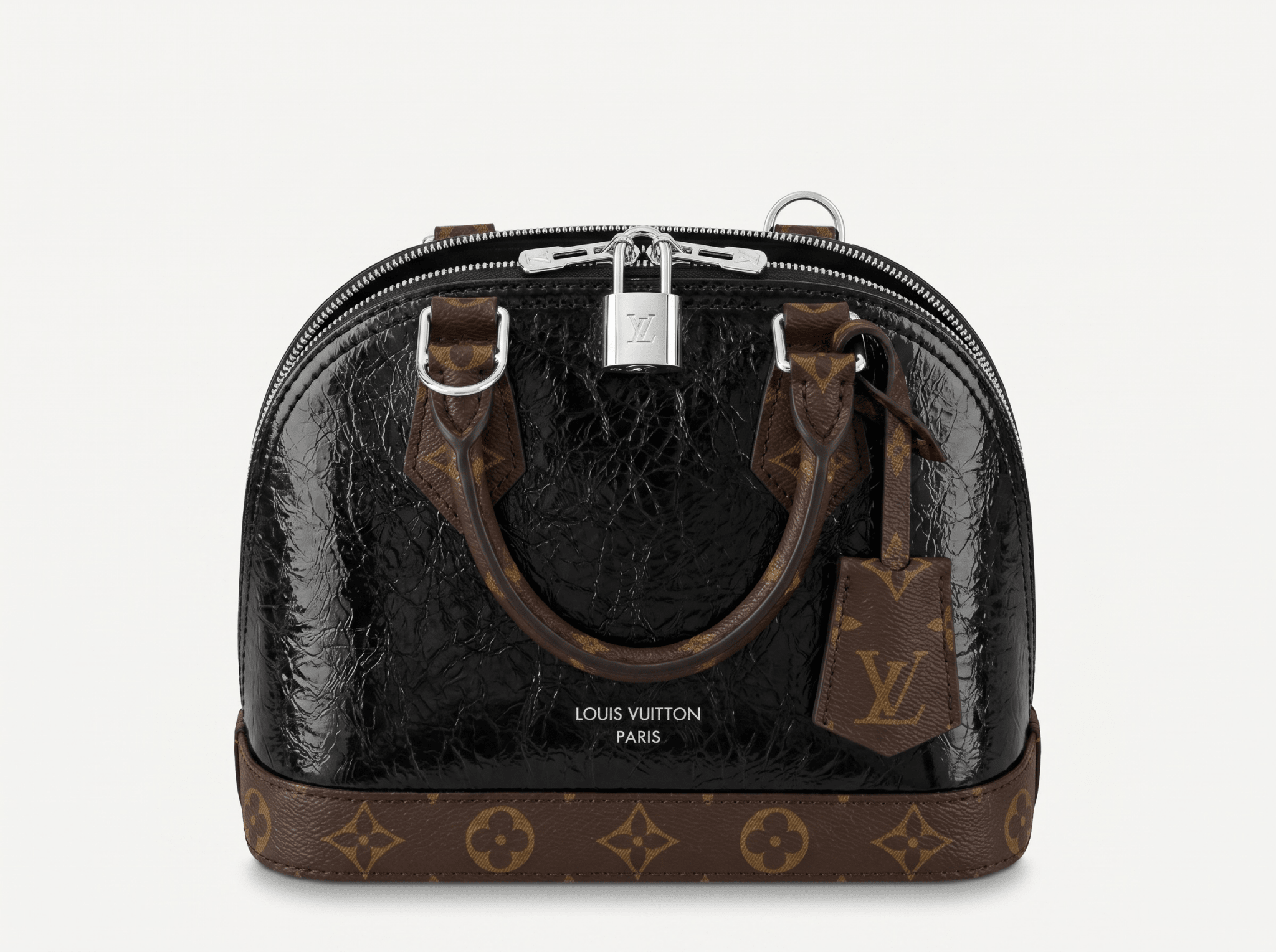 Louis Vuitton Alma BB Black Patent Handbag 🖤✨ - MASTERPIECE