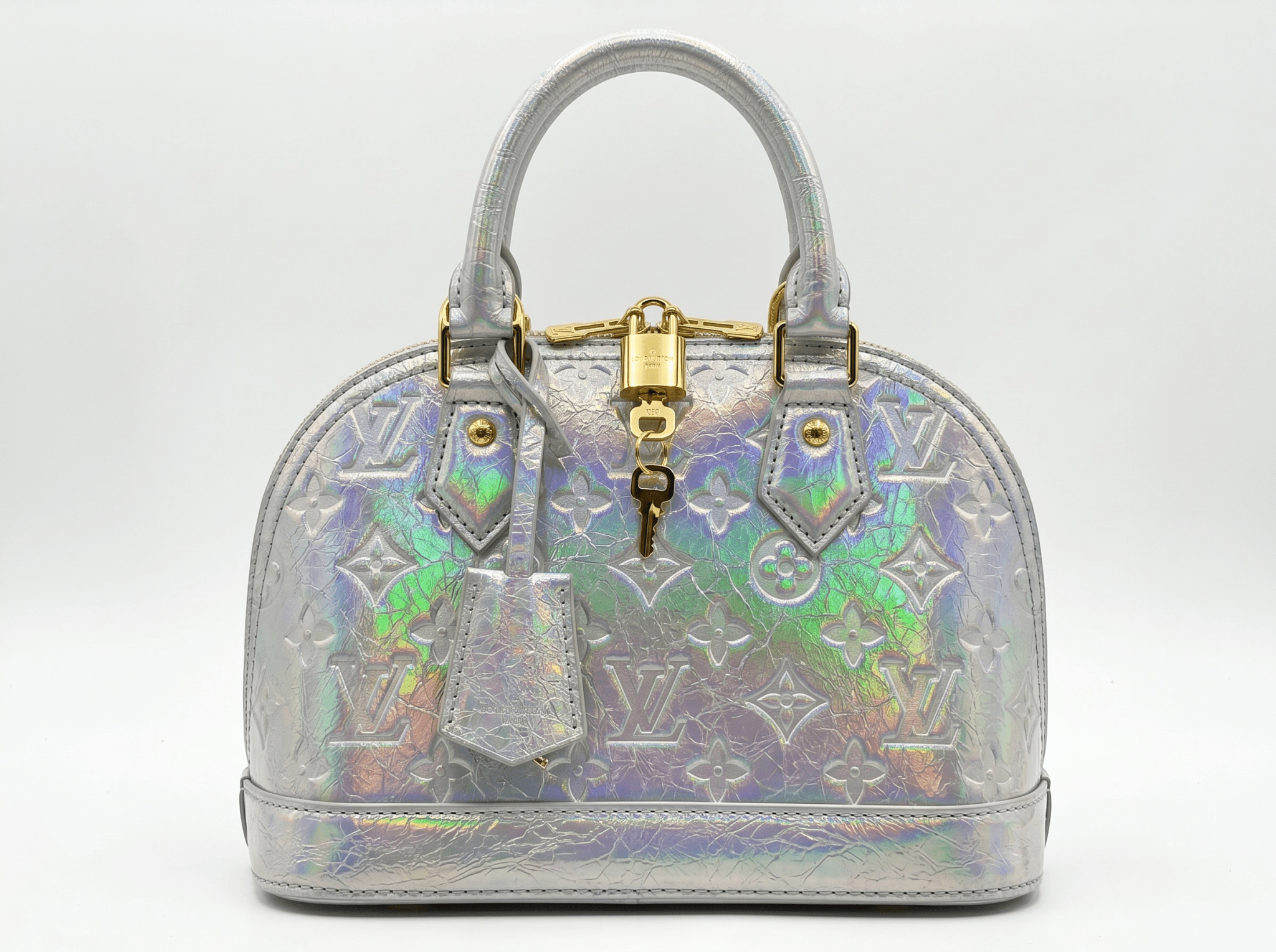 ✨ Louis Vuitton Alma Iridescent Monogram Limited Edition Bag 👜 - MASTERPIECE