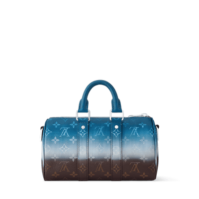 Louis Vuitton Barrel Bag – Blue Ombre Monogram 👜 - MASTERPIECE
