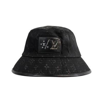 🖤 Louis Vuitton Black Monogram Bucket Hat | Stealth Luxury Look ⚫ - MASTERPIECE