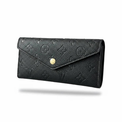 Louis Vuitton Black Monogram Wallet – Luxury Elegant Statement Piece 🖤✨ - MASTERPIECE
