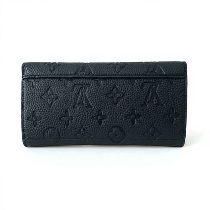 Louis Vuitton Black Monogram Wallet – Luxury Elegant Statement Piece 🖤✨ - MASTERPIECE