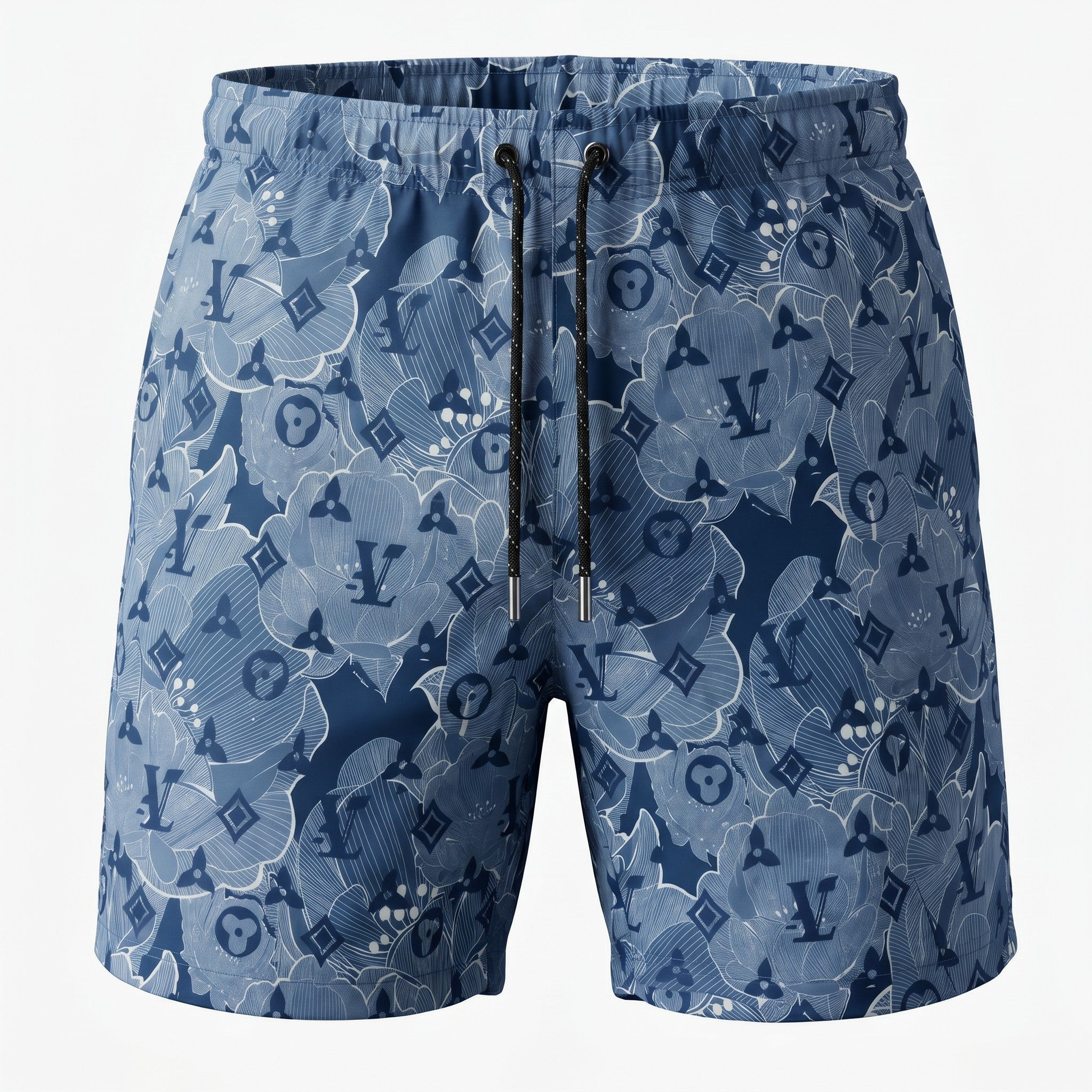 Louis Vuitton Blue Monogram Floral Swim Shorts 🌊💙🌺 - MASTERPIECE