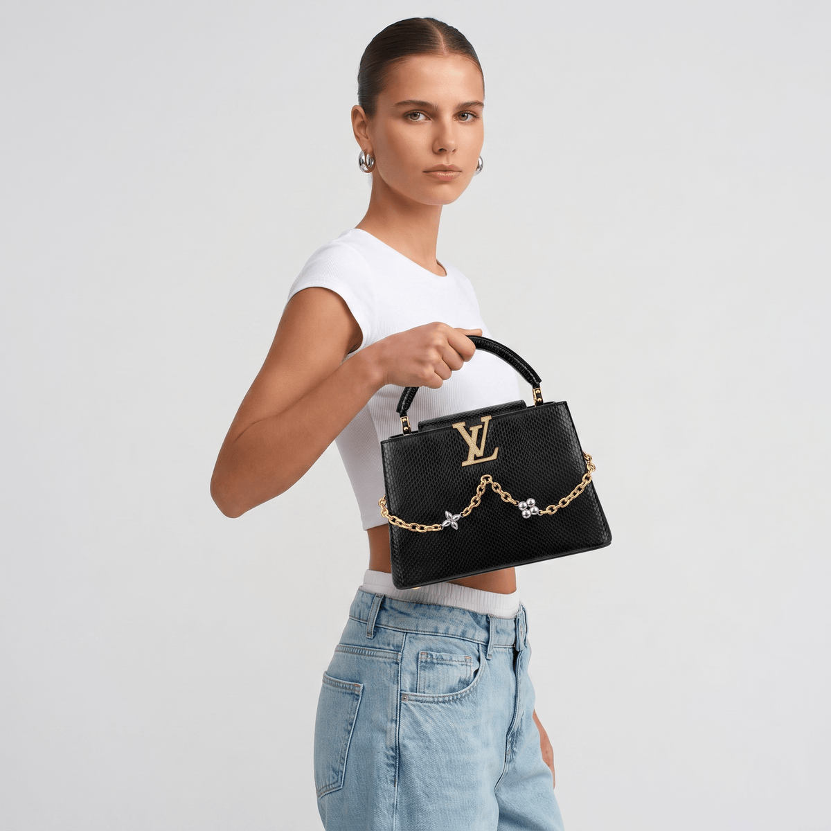 Louis Vuitton Capucines Mini Chain Bag - MASTERPIECE