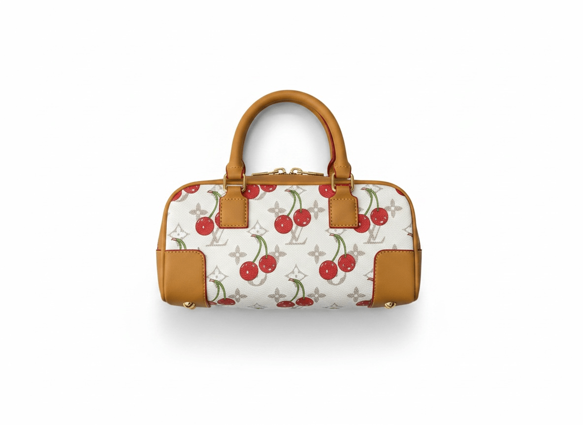 🍒 Louis Vuitton Cherry Monogram Speedy Bag – Limited Edition Luxury Handbag - MASTERPIECE
