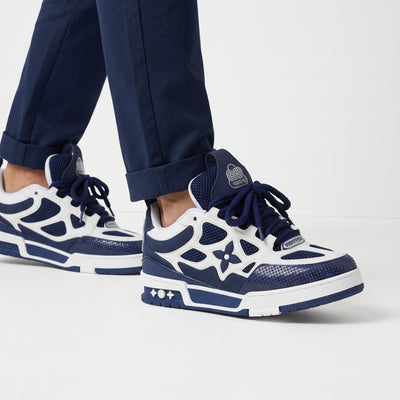 Louis Vuitton Chunky Trainer – Navy White 👟 - MASTERPIECE