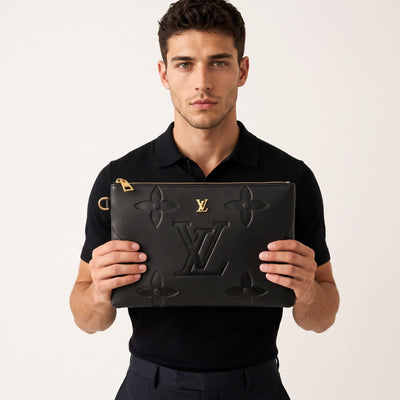 Louis Vuitton Clutch – Black Monogram - MASTERPIECE