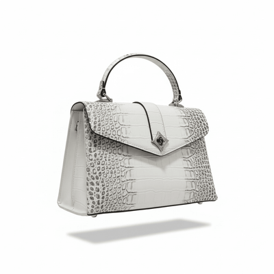 Louis Vuitton Croc-Embossed Top Handle Bag - MASTERPIECE