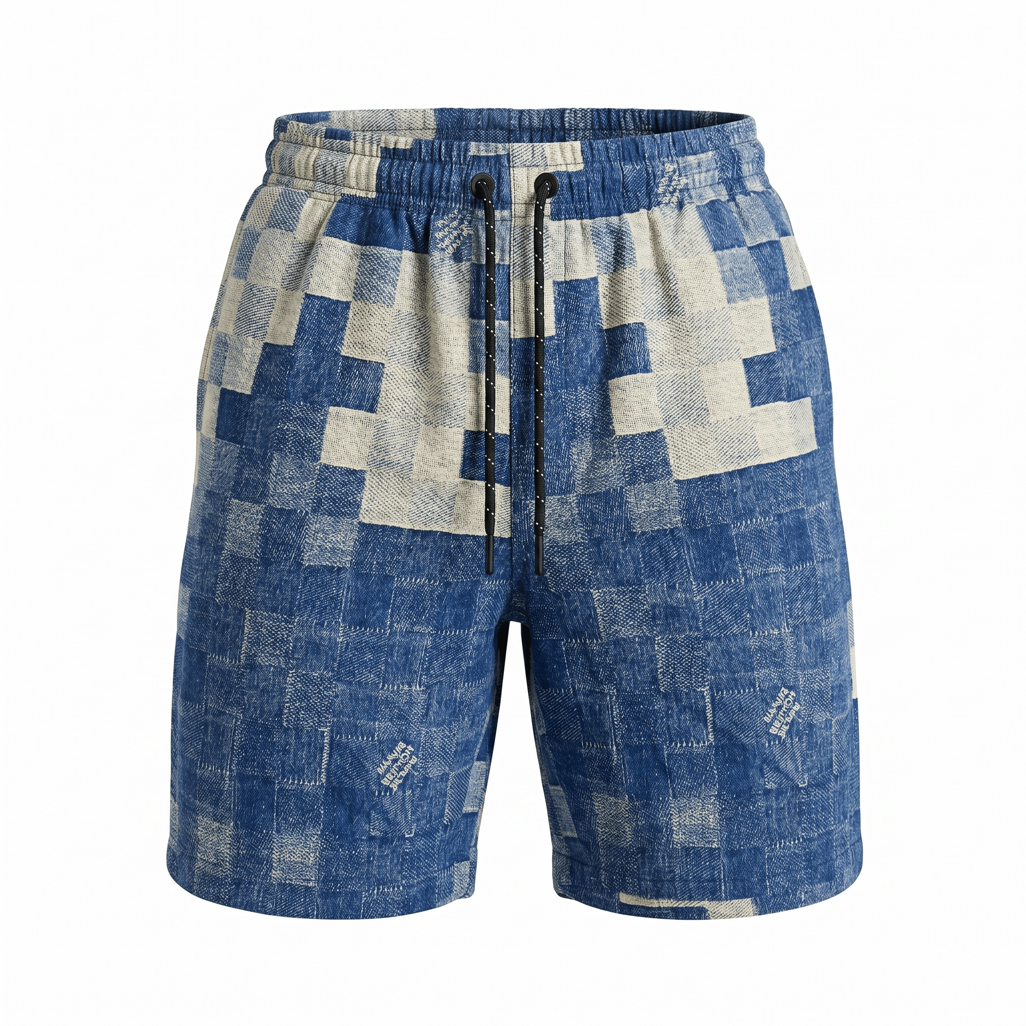 Louis Vuitton Damier Denim Swim Shorts 🩵🌊 - MASTERPIECE