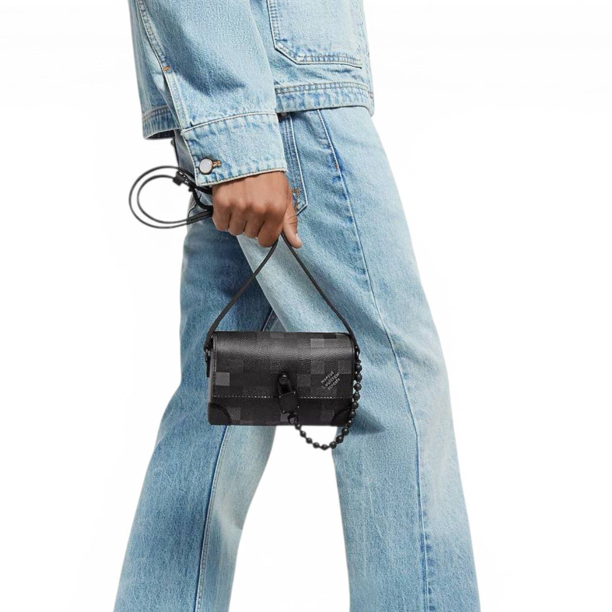 Louis Vuitton Damier Graphite Mini Crossbody Bag 🖤✨🔒 - MASTERPIECE