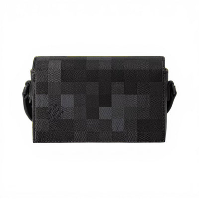 Louis Vuitton Damier Graphite Mini Crossbody Bag 🖤✨🔒 - MASTERPIECE